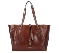 The Bridge Florentin Shopper Sac en cuir 37 cm brown gold (4344701-14)