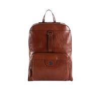 The Bridge, Homme, Sacs, Brun, Taille: ONE Size Fabio Backpack 2 Zip