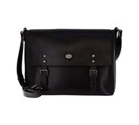 The Bridge, Homme, Sacs, Noir, Taille: ONE Size Sac bandoulière en cuir noir Lorenzo