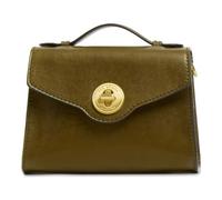 The Bridge Irene Sac à main Cuir véritable 20 cm olive