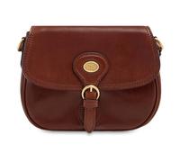 The Bridge Isadora Sac à bandoulière Cuir véritable 24 cm brun