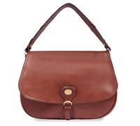 The Bridge Isadora Sac à bandoulière Cuir véritable 30 cm brun