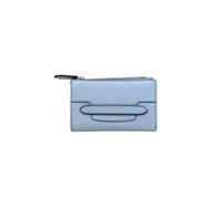 The Bridge - Lucrezia Medium Wallet Zip - Femme - Accessoires - Bleu - Taille: ONE Size