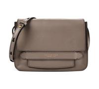 The Bridge Lucrezia Sac à bandoulière Cuir véritable 22 cm gris