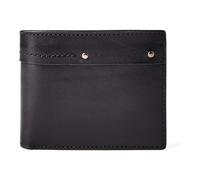 The Bridge Ludovico Porte-monnaie Protection RFID Cuir 11 cm noir