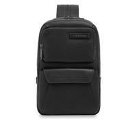 The Bridge Ludovico Sling Bag en cuir 32 cm noir