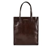 The Bridge Mirra Sac à bandoulière Cuir véritable 32 cm Compartiment ordinateur brun