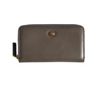 The Bridge - Portefeuille élégant en cuir pour femmes - Femme - Accessoires - Gris - Taille: ONE Size