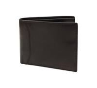The Bridge Portefeuille homme en cuir avec plusieurs compartiments pour cartes, cartes de crédit et documents. Double compartiment billet et un pour pièces fermées avec fermeture éclair. 12 x 9,5 x 2