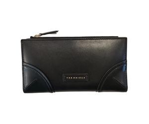 The Bridge - Portefeuille Matilde en Cuir avec Porte-monnaie - Femme - Accessoires - Noir - Taille: ONE Size