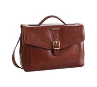 The Bridge - Sac Messager en Cuir Marron - Homme - Sacs - Brun - Taille: ONE Size