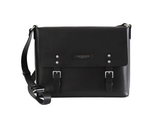 The Bridge - Sac messager en cuir noir Lorenzo - Homme - Sacs - Noir - Taille: ONE Size