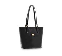 The Bridge - Sac Shopper en Cuir Noir - Femme - Sacs - Noir - Taille: ONE Size