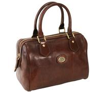 The Bridge Story Donna Barrel Bag Sac à main en cuir 25 cm marrone (04851901-14)