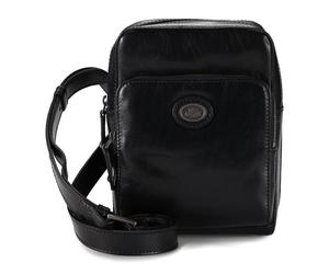 The Bridge Story Uomo Mini sac à bandoulière Cuir 16.5 cm noir