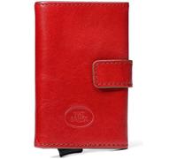 The Bridge Story Uomo Porte-cartes de visite en cuir 6,5 cm rouge