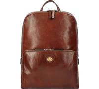 The Bridge Story Uomo Sac à dos professionnel Cuir véritable 42 cm Compartiment ordinateur brun