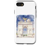 The Bridge to Glory - Triumphal Arch American Structure 2028 Coque pour iPhone SE (2020) / 7/8
