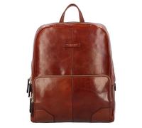 The Bridge Vespucci Sac à dos professionnel Cuir véritable 41 cm Compartiment ordinateur brun
