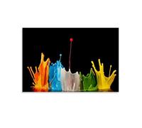 The Bright Colors of Summer Are A Splash of Emotion And Freedom Poster Art Vintage Art Toile murale Décoration Esthétique Salon Chambre Dortoir Café Salle de bain Convient pour chambre à coucher