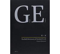 The Brill Dictionary Of Ancient Greek (Set)