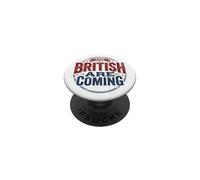 The British are Coming Patriotic PopSockets PopGrip Adhésif
