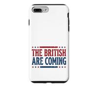 The British are Coming Patriotic Stars 4th of July Coque pour iPhone 7 Plus/8 Plus
