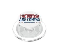 The British are Coming Patriotic Stars 4th of July PopSockets PopGrip pour MagSafe