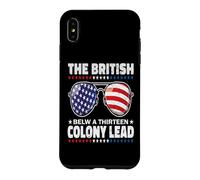 The British Blew A Thirteen Colony Lead Funny 4th of July Coque pour iPhone XS Max