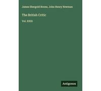 The British Critic: Vol. XXIII