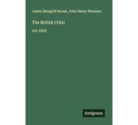 The British Critic: Vol. XXIII