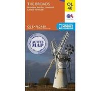 The Broads: Wroxham, Beccles, Lowestoft & Great Yarmouth (OS Explorer Active Map) - [Version Originale] Inconnu (Auteur)