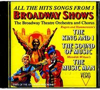 the broadway theatre orchestra and chorus - The Hit Songs From 3 Broadway Shows (UK Import)