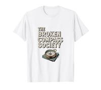 The Broken Compass Society Voyage Randonnée Camping Aventure T-Shirt
