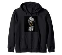 The Broken Poseidon Statue Skull Novelty Graphic Designs Sweat à Capuche