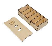 The Broken Token Short Bits Box For Sleeved Card Game Organizer