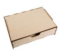 The Broken Token tagre peinture modulaire Organiseur tiroir droit unique pour bouteilles de peinture, pots et pinceaux largit le range