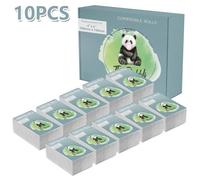 The Bubbli Lot de 100 étiquettes d'expédition thermiques directes et adhésives permanentes, compatibles avec les imprimantes Zebra GK420D/GX430T, Toshiba B-EV4D, Citizen CLS621, 5 000 étiquettes (10