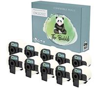 The Bubbli Originale | DK-11202 Compatibles Rouleaux Étiquettes pour BROTHER P-Touch QL-1110NWB QL-1100 QL-1060N QL-500 QL-570 QL-580 QL-700 QL-710W QL-800 QL-810W QL-820NWB (62 mm x 100 mm | Pack 10)