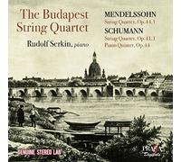 The Budapest String Quartet Plays Mendelssohn & Schumann