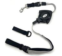 The Buddy System Retract A Buddy Laisse rétractable Mains Libres pour la Marche, Le Jogging, la Course à Pied, la randonnée et Le Dressage des Petits Chiens