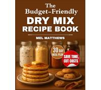 The Budget-Friendly Dry Mix Recipe Book: 130 Simple DIY Pantry Staples with a Master Grocery List to Save Time & Money, Cut Processed Food, and Make Cozy Family Dinners in Minutes