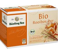 Thé BüntingRooibos Pur issu de l'agriculture biologique paquet de 3