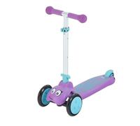 The Bugs Trottinette 3 Roues Scootie Bug Splodge - Guidon Réglable, Plateau Antidérapant, Roues Silencieuses Anti-Rayures - Dès 3 Ans - Intérieur et Extérieur - Pliable Facilement