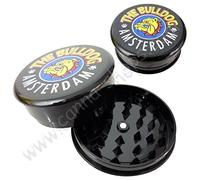 The Bulldog Amsterdam Grinder Noir 3 Parties