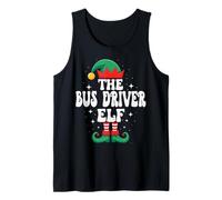 The Bus Driver Elf Ensemble Familial Amusant de Noël Assorti Débardeur
