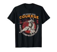 The Bushido Spirit Courage Cool Graphic pour homme T-Shirt