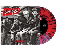 The Business - Harry Mary - Red/Black Splatter [7-Inch Single] Black, Colored Vinyl, Ltd Ed, Red