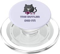 The Butler Did It Golden Age Cozy Mystery Cat Get Out Griffes PopSockets PopGrip pour MagSafe