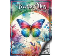 The Butterflies Colouring & Quotes Book